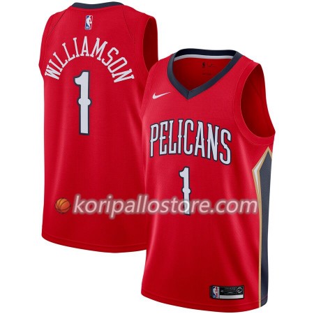 New Orleans Pelicans Zion Williamson 1 Nike 2019-2020 Statement Edition Miesten Pelipaidat Swingman 
